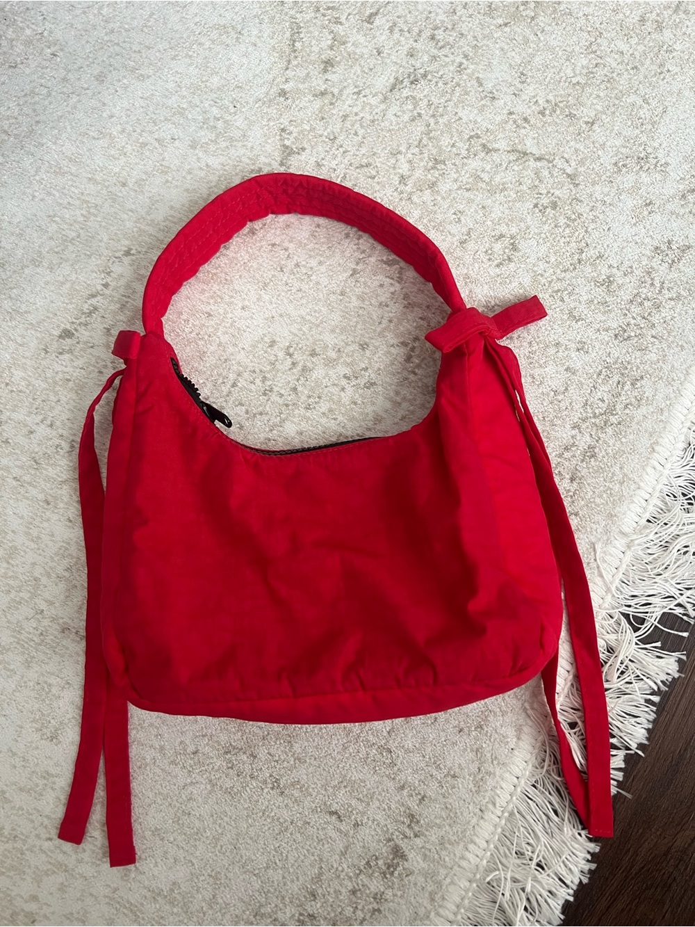 BAGGU x Sandy Liang Red Shoulder Bag